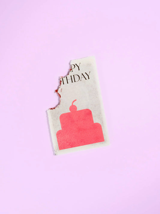 TARJETA OBLEA “HAPPY BIRTHDAY”