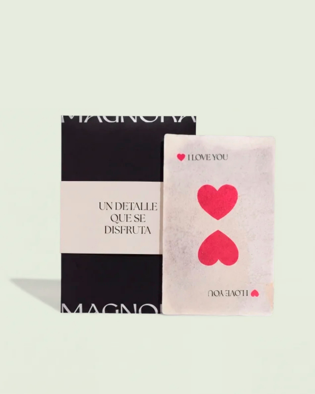 TARJETA OBLEA "I LOVE YOU"
