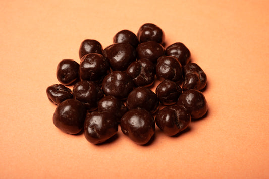 FRAMBUESAS CUBIERTAS EN CHOCOLATE