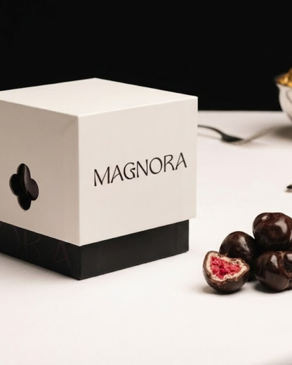 FRAMBUESAS CUBIERTAS EN CHOCOLATE