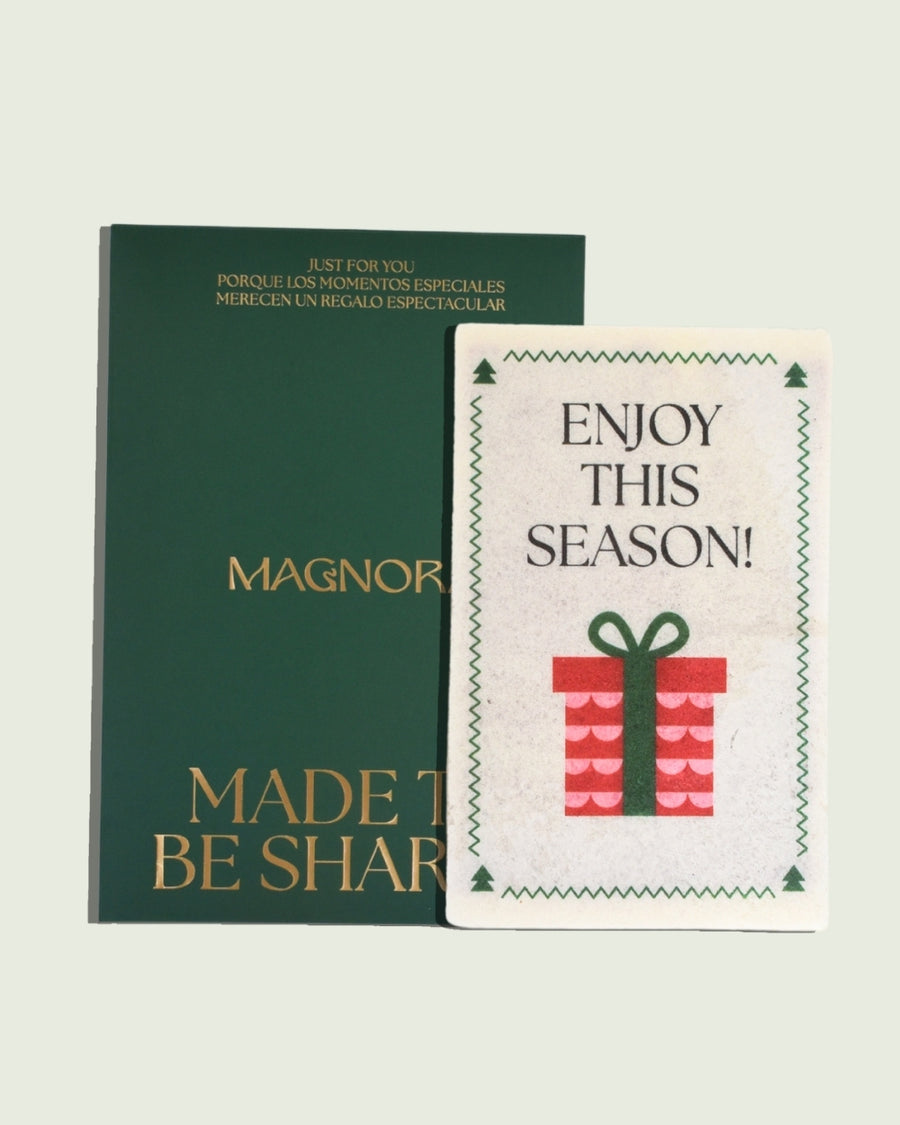 TARJETA OBLEA "ENJOY THIS SEASON"