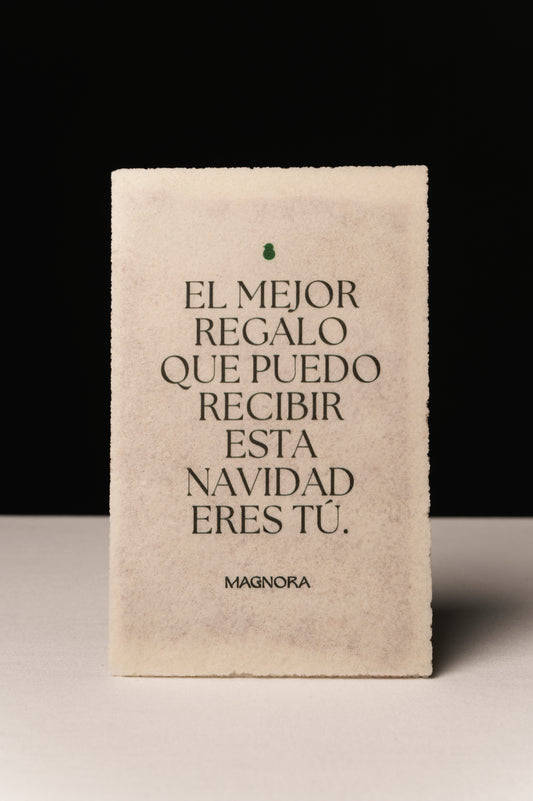 TARJETA OBLEA  “EL MEJOR REGALO”