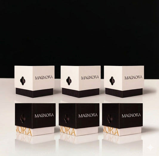 THE HOLIDAY SET 6 CUBOS tres macadamias con Cocoa  y  tres frambuesas con Chocolate